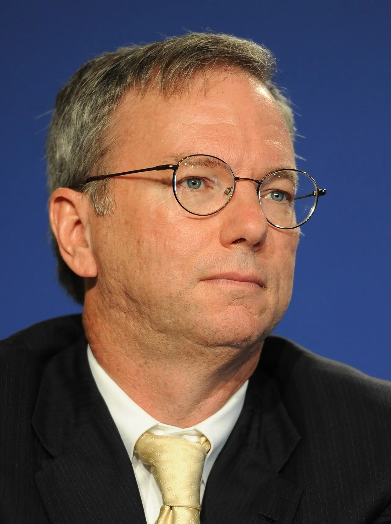 Eric Schmidt at the 37th G8 summit in Deauville (2011)—a Wikimedia Commons file photo of the speaker named in the story; it is not a frame from the 2026 Arizona ceremony.